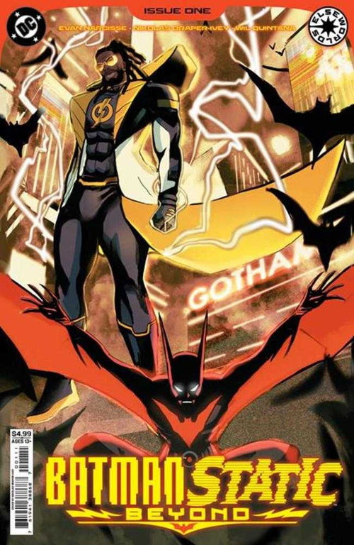 Batman Static Beyond #1 (Of 6) Cover A Nikolas Draper Ivey - Ciudad Gótica Cómics
