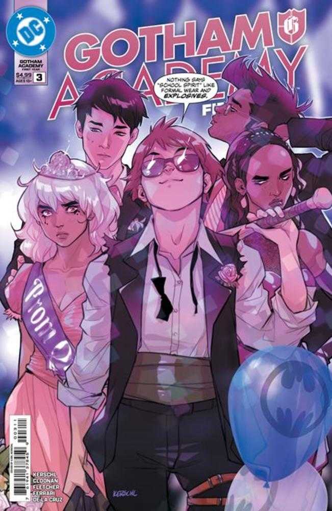 Gotham Academy First Year #3 (Of 6) Cover A Karl Kerschl - Ciudad Gótica Cómics