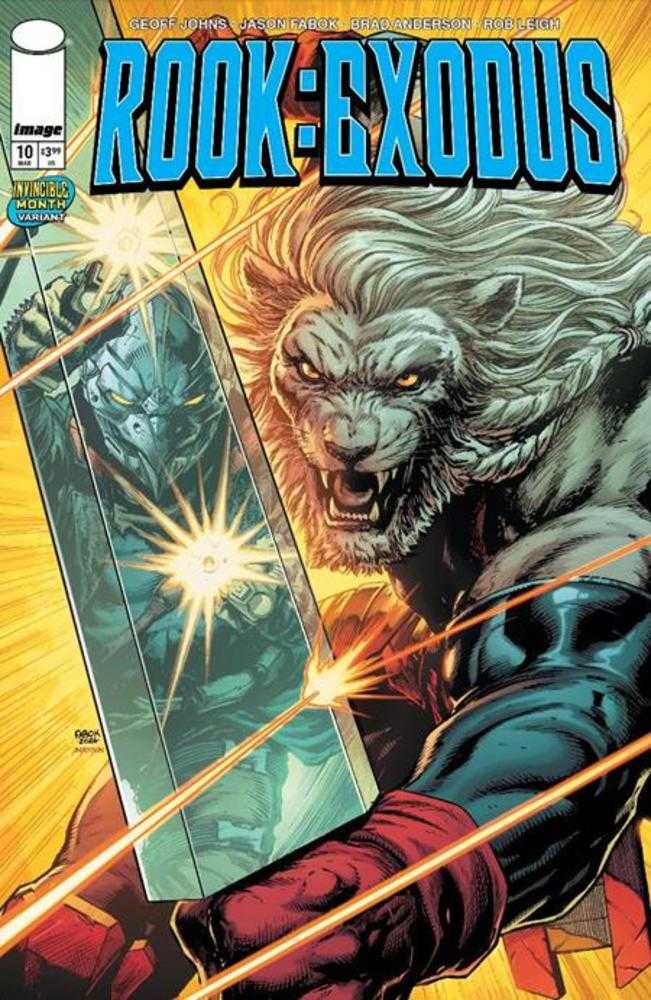Rook: Exodus #10 Cover E Jason Fabok & Brad Anderson Invincible Team Up Variant