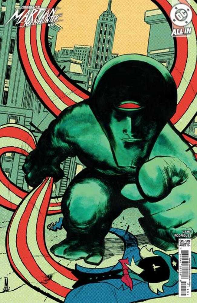 Absolute Martian Manhunter #12 Cover C Werther Dell Edera Card Stock Variant