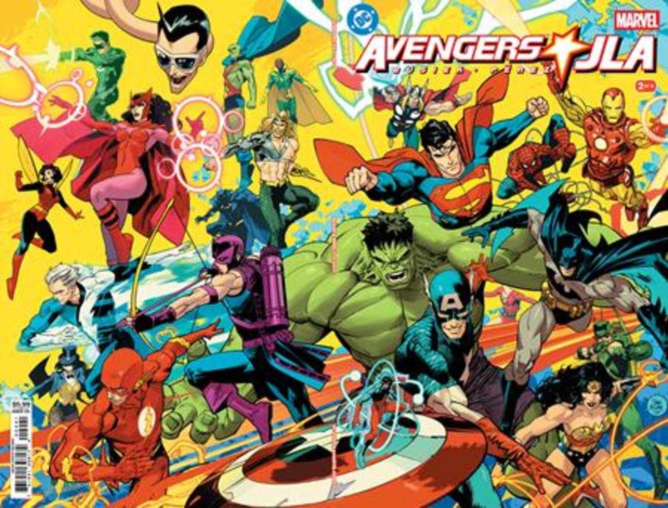 Avengers / JLA #2 Facsimile Edition Cover B Dan Mora Variant