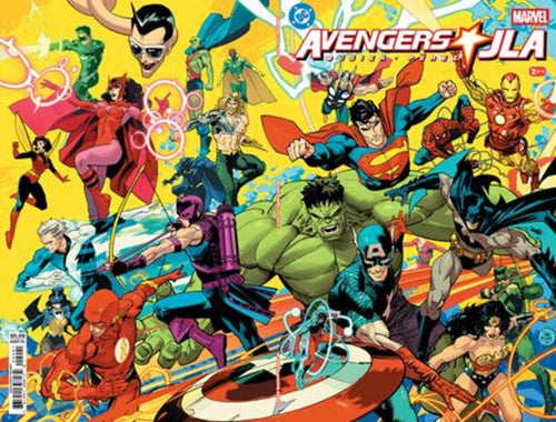 Avengers / JLA #2 Facsimile Edition Cover B Dan Mora Variant