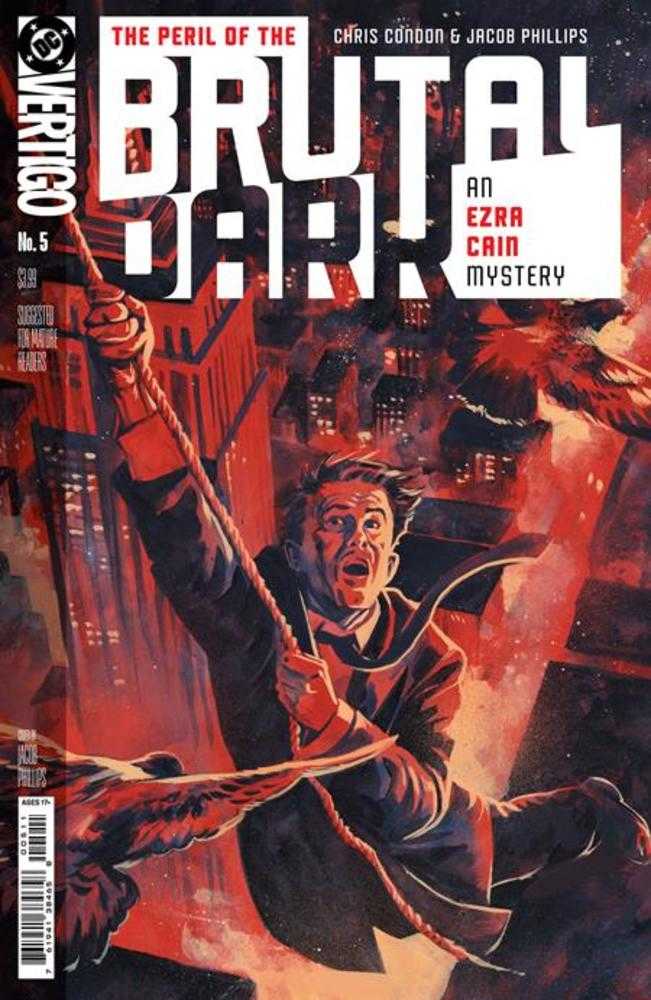 The Peril Of The Brutal Dark An Ezra Cain Mystery #5 Cover A Jacob Phillips