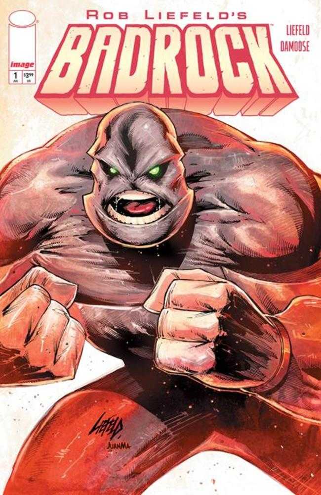 Badrock #1 Cover B Rob Liefeld Variant