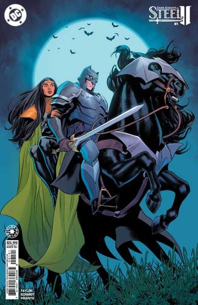 Dark Knights Of Steel II #1 Cover B Travis Moore Card Stock Variant