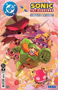 DC X Sonic The Hedgehog The Metal Legion #3 Cover A Pablo M Collar