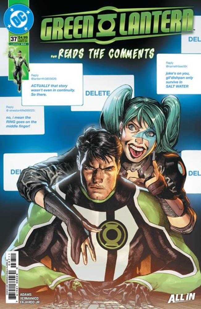 Green Lantern #37 Cover A Eddy Barrows