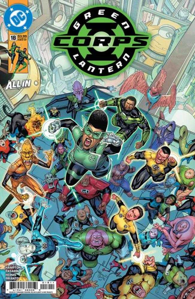 Green Lantern Corps #18 Cover A Fernando Pasarin