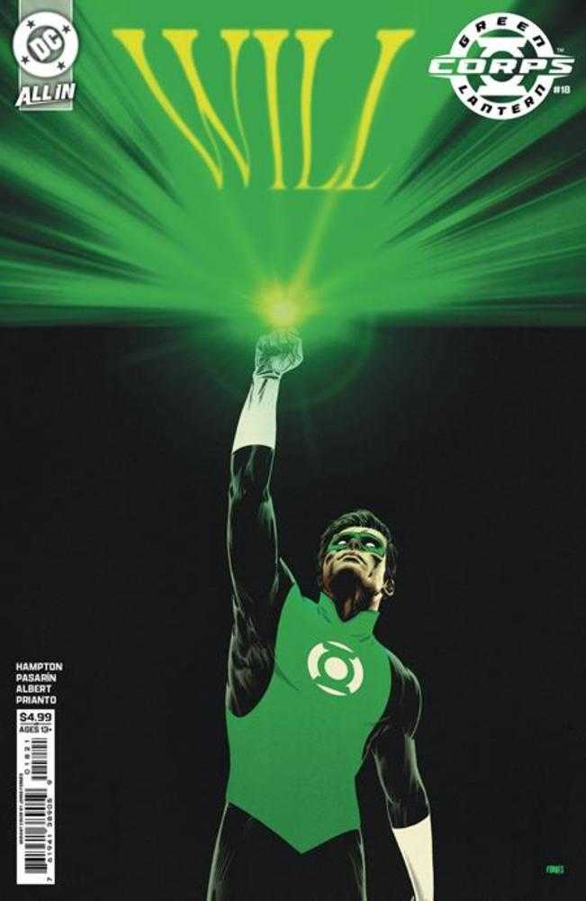 Green Lantern Corps #18 Cover B Jorge Fornes Card Stock Variant