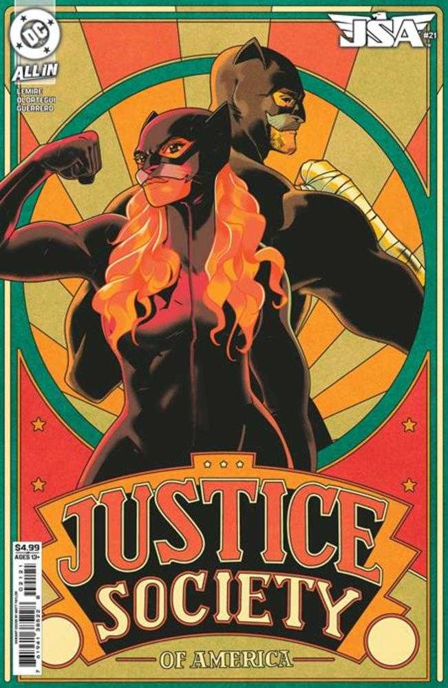 JSA #21 Cover B Matt Taylor Card Stock Variant