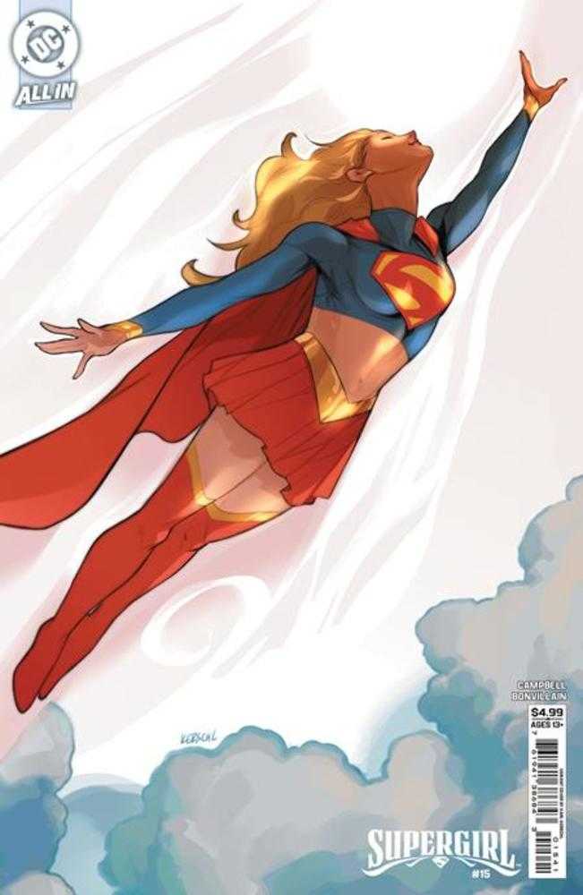 Supergirl #15 Cover D Karl Kerschl Card Stock Variant