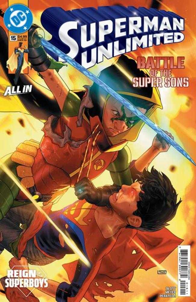Superman Unlimited #15 Cover A Taurin Clarke