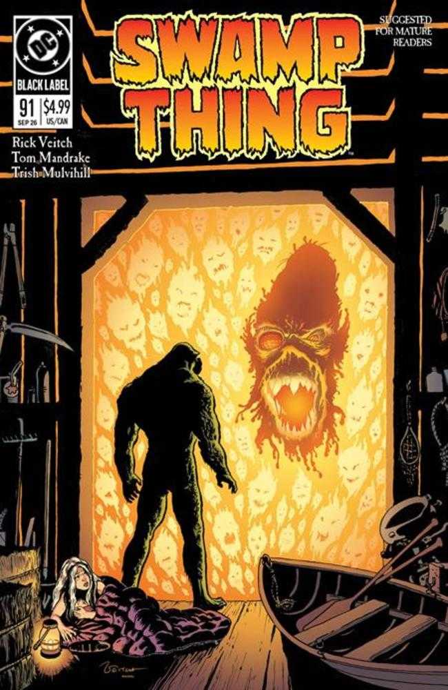 Swamp Thing 1989 #4 Cover A Rick Veitch