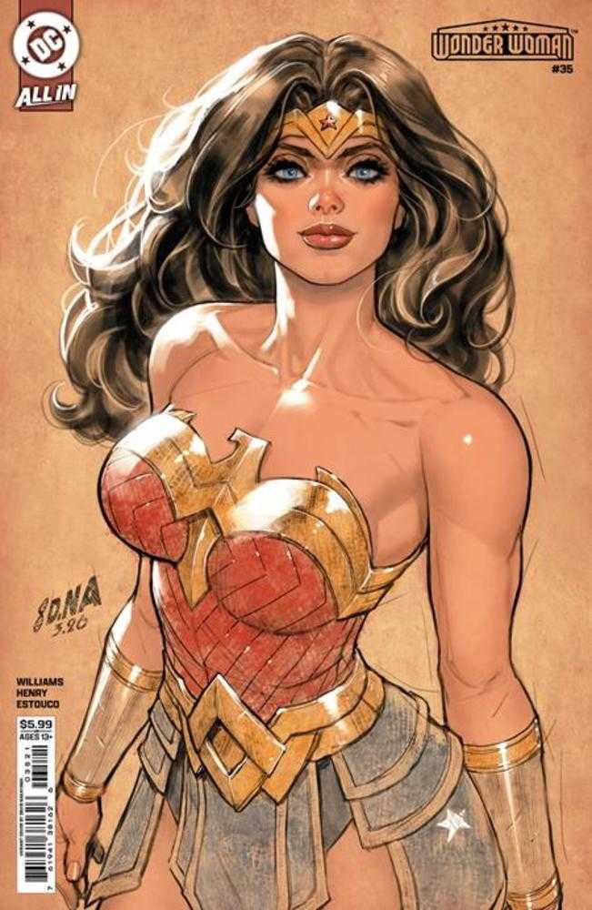 Wonder Woman #35 Cover B David Nakayama Card Stock Variant