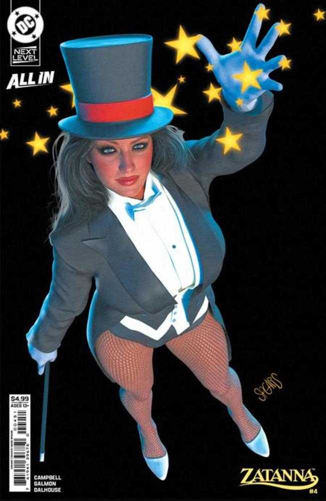 Zatanna #4 Cover E Mark Spears Card Stock Variant