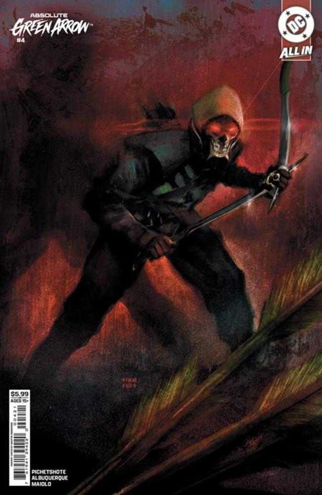 Absolute Green Arrow #4 Cover B Martin Simmonds Card Stock Variant