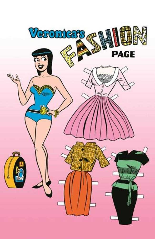 Archie Comics 85 Th Anniversary Presents Betty & Veronica Fashion Pages (One Shot) Cover C Dan Decarlo Veronica Pin Up Variant