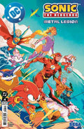 DC x Sonic the Hedgehog: Metal Legion #4 Cover A Pablo M Collar