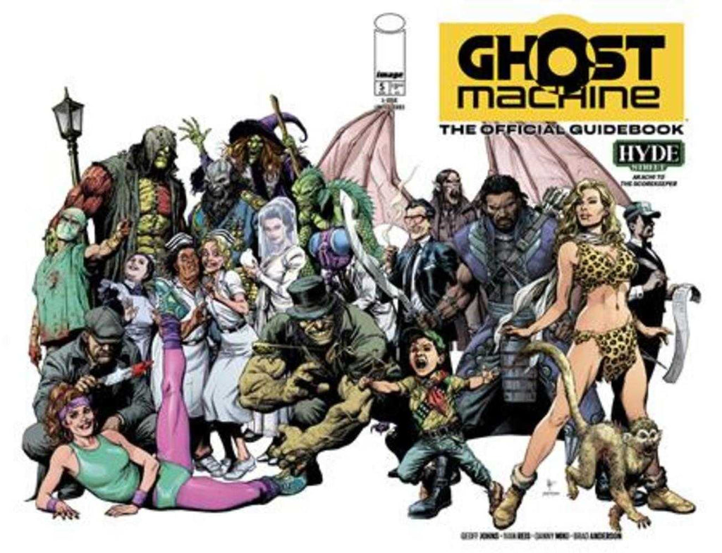 Ghost Machine: The Official Guidebook #5 Cover A Gary Frank & Brad Anderson Wraparound