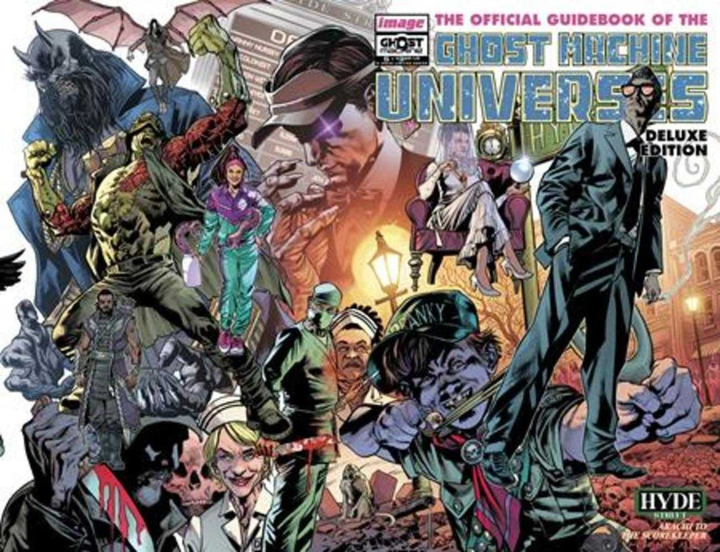 Ghost Machine: The Official Guidebook #5 Cover B Bryan Hitch & Brad Anderson Wraparound Variant