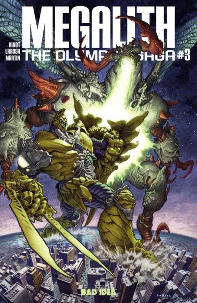 The Olympus Saga: Megalith #3 Cover A Lewis LaRosa