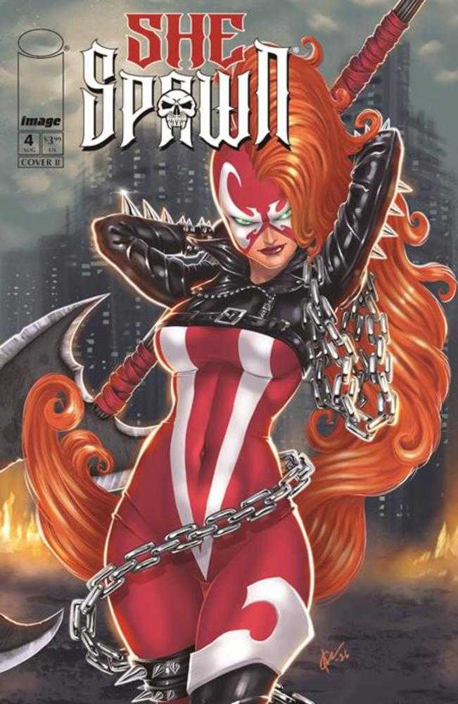She Spawn #4 Cover B Dave Harrigan Variant