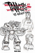 Tankers vs Ancient Aliens # 3 Cover C Juan Jose Ryp Design Variant