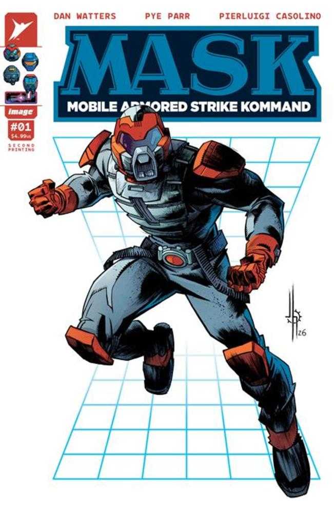 M.A.S.K. #1 2nd Printing Jason Howard