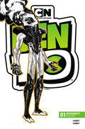 Ben 10 #1 3rd Printing Cover B Inc 1:7 Robert Carey Black & White Variant