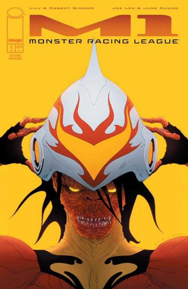 M1: Monster Racing League #1 2nd Printing Jae Lee