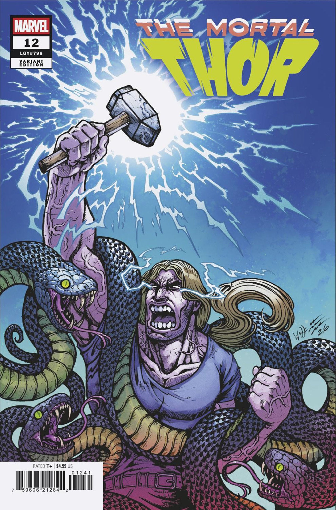 The Mortal Thor #12 Maria Wolf Variant