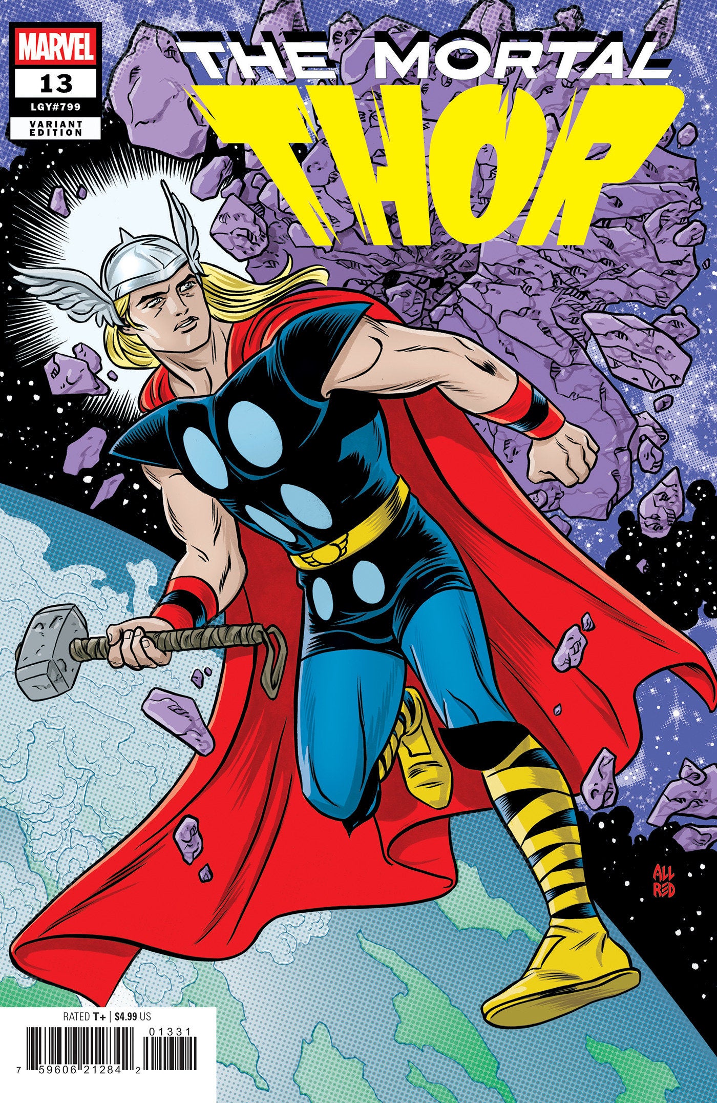 The Mortal Thor #13 Mike Allred Variant