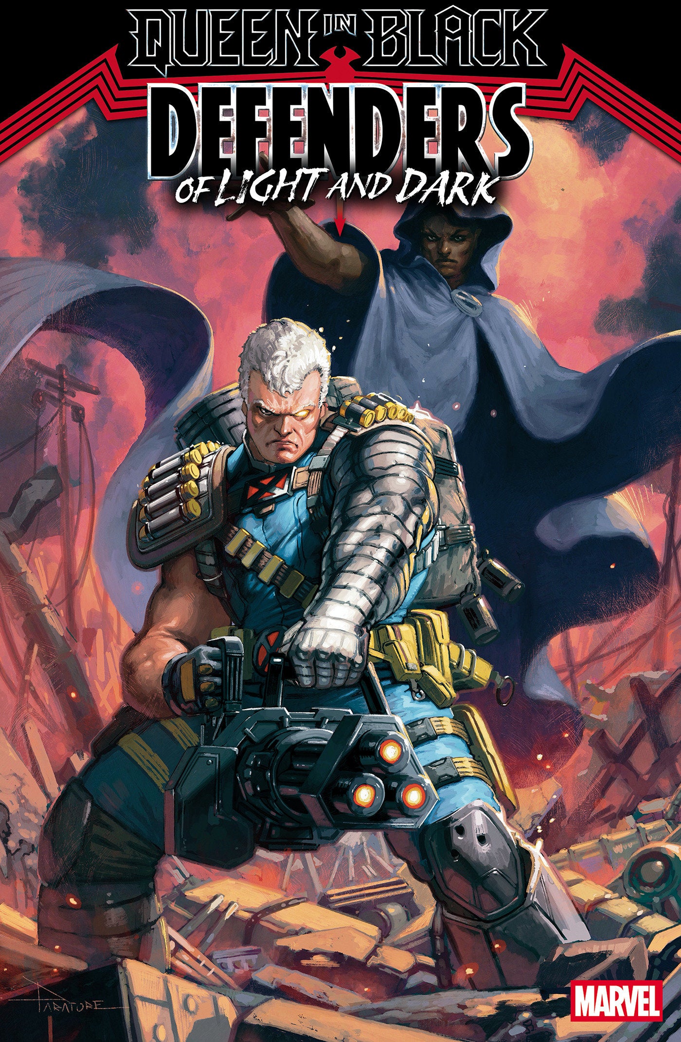 Queen In Black: Defenders Of Light And Dark #1 Davide Paratore Variant