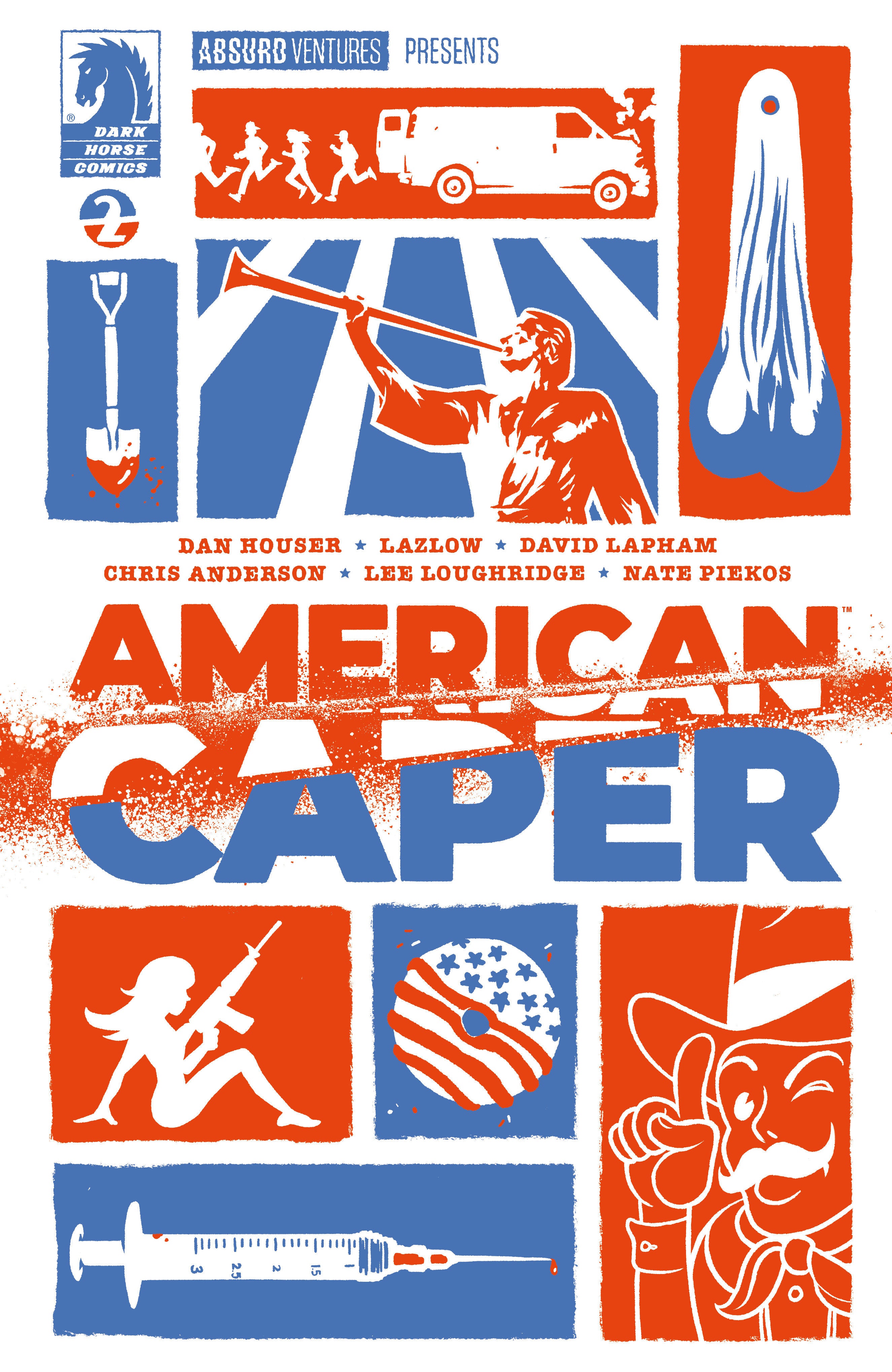 American Caper #2 (Cover A) (Tyler Boss) - Ciudad Gótica Cómics