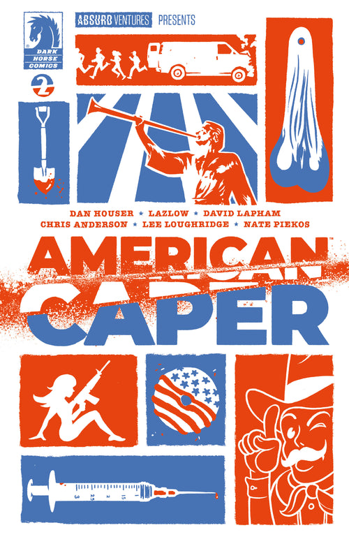 American Caper #2 (Cover A) (Tyler Boss) - Ciudad Gótica Cómics