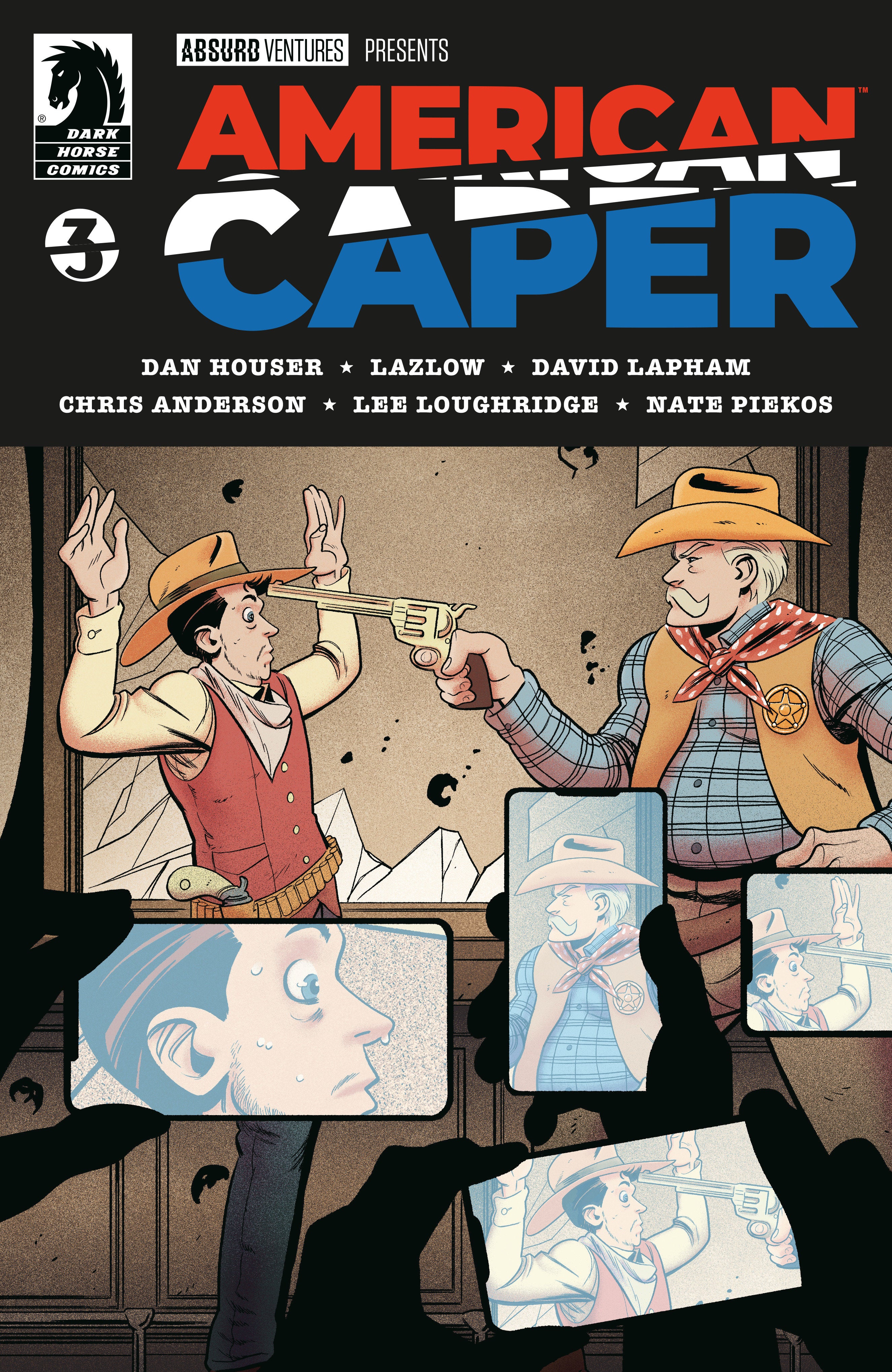 American Caper #3 (Cover A) (Tyler Boss) - Ciudad Gótica Cómics