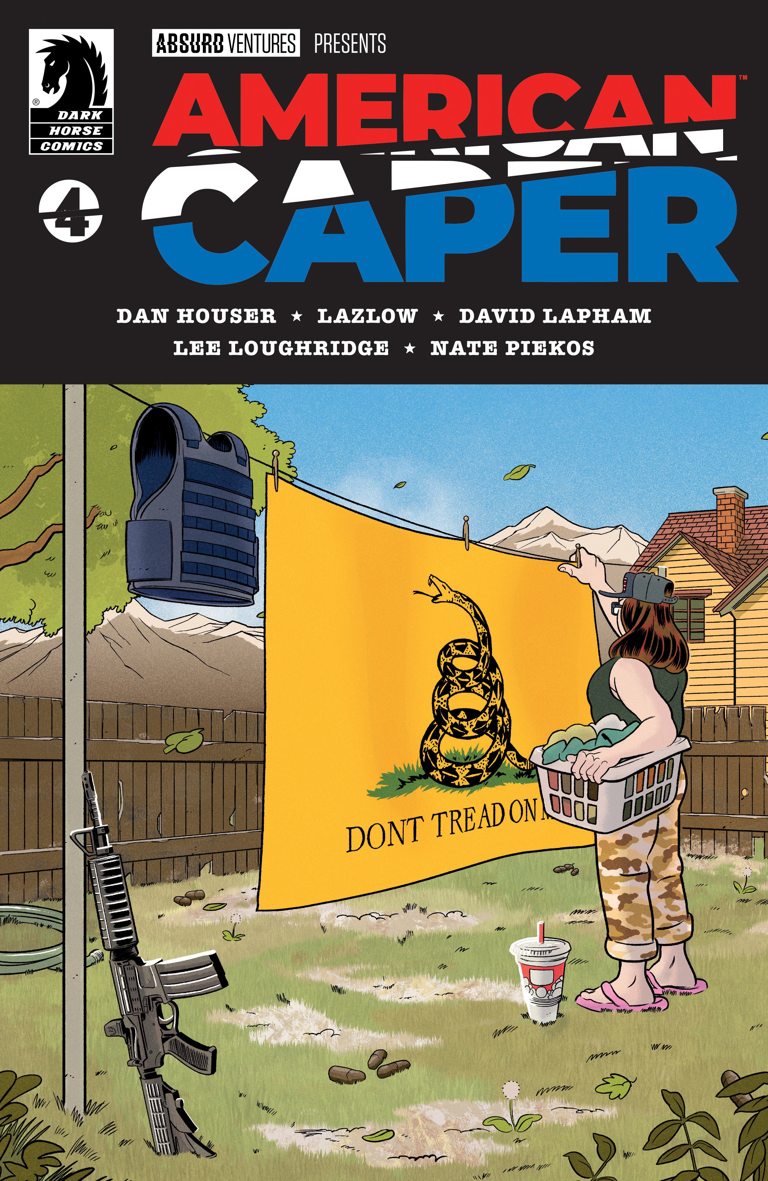 American Caper #4 (Cover A) (Tyler Boss) - Ciudad Gótica Cómics