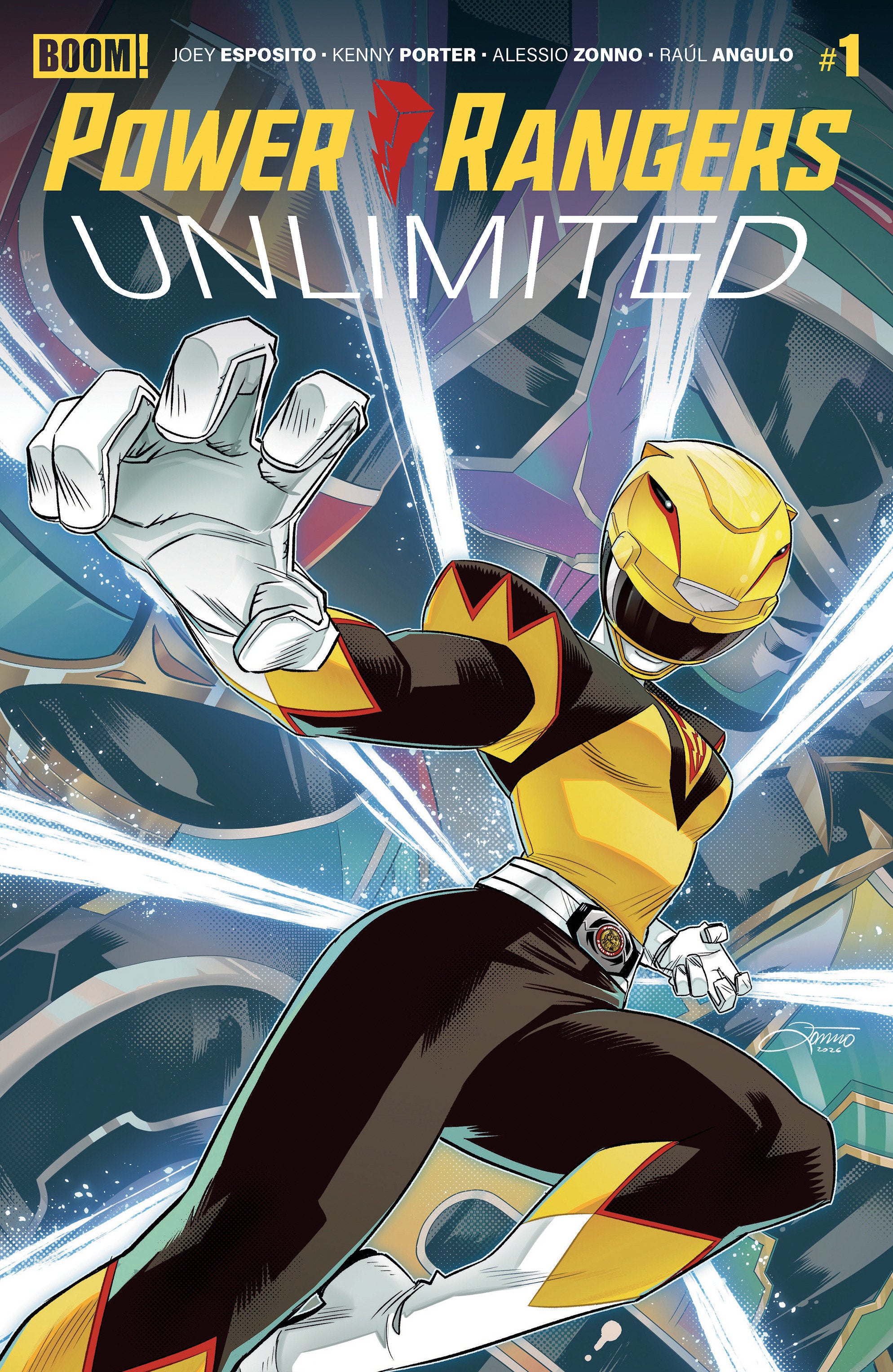 Power Rangers Unlimited #1 2nd Print