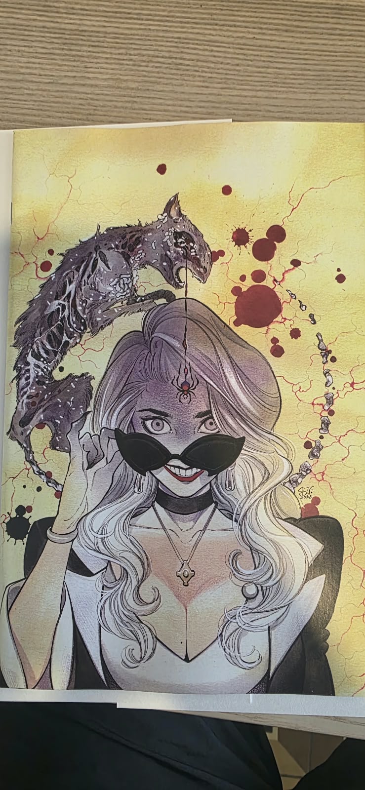 Midnight Spider-Man #1 Cover G Peach Momoko Midnight Special Virgin 1 in 50 Variant