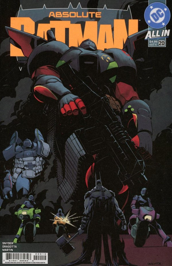 Absolute Batman #20 Cover A Nick Dragotta (2nd Print)