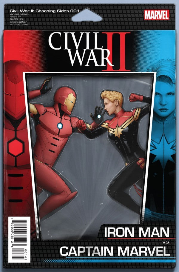 Civil War II: Choosing Sides #1 John Tyler Christopher Action Figure Variant