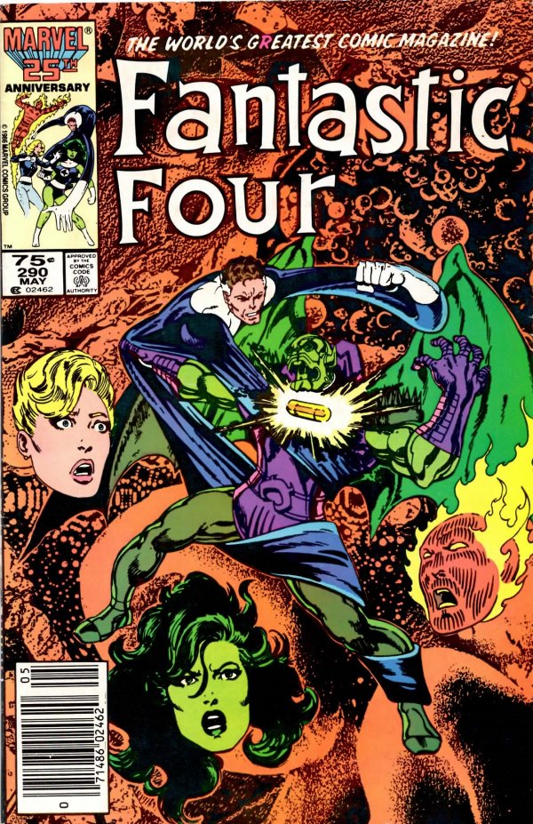 Fantastic Four #290 Newsstand Edition