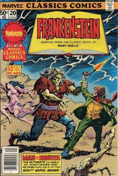 Marvel Classics Comics #20 Frankenstein