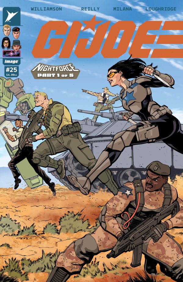 G.I. Joe #25 Cover A Tom Reilly Wraparound