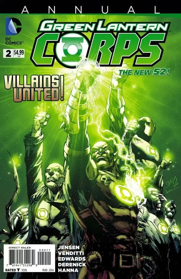 Green Lantern Corps Annual #2 - Ciudad Gótica Cómics