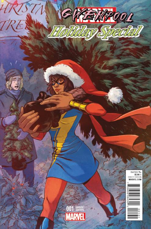 Gwenpool Holiday Special #1 Emanuela Lupacchino Ms. Marvel Variant