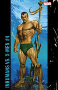Inhumans vs. X-Men #4 Joe Jusko Corner Box Variant