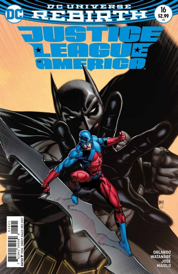 Justice League of America #16 Doug Mahnke Variant
