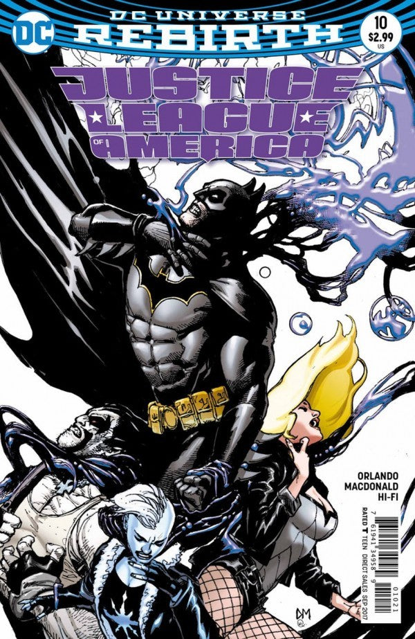 Justice League of America #10 Doug Mahnke Variant