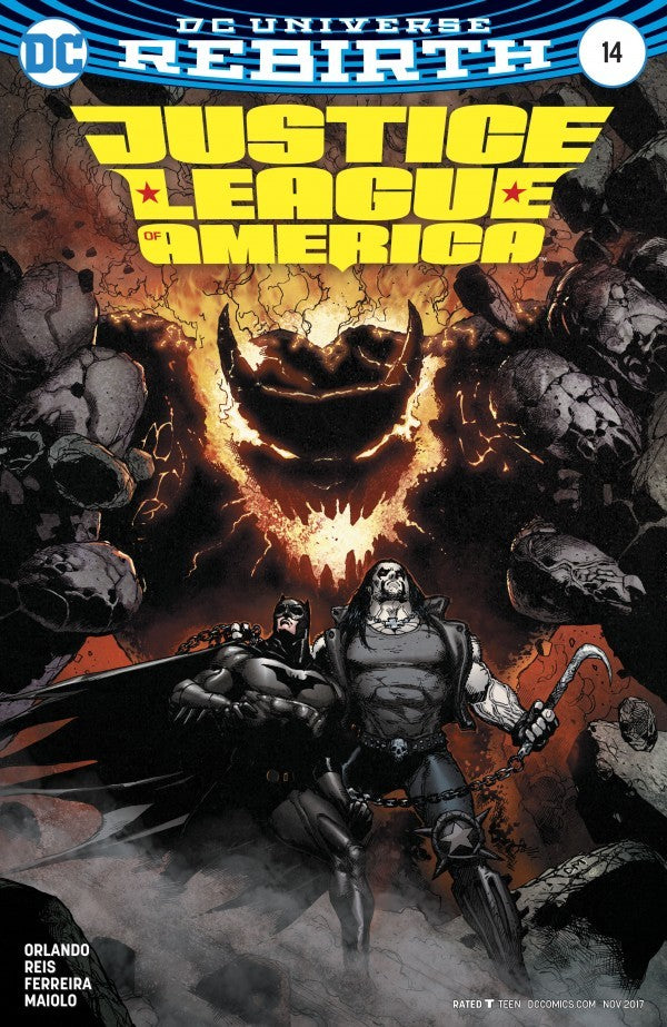 Justice League of America #14 Doug Mahnke Variant